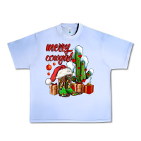 Grape Ice merry cowgirl  boots and cactus with gifts Urban Heavy Tee - AdoDesignShop