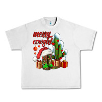 Lunar Rock merry cowgirl  boots and cactus with gifts Urban Heavy Tee - AdoDesignShop