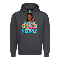 Smoke chasing goals not people Zipper Hoodie - NancyCooperArtShop