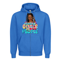 True Royal chasing goals not people Zipper Hoodie - NancyCooperArtShop