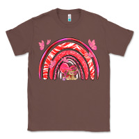 Chestnut valentines day rainbow with heart Classic Tee - NancyCooperArtShop