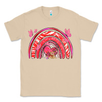 Mushroom valentines day rainbow with heart Classic Tee - NancyCooperArtShop