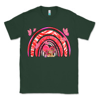 Sports Green valentines day rainbow with heart Classic Tee - NancyCooperArtShop