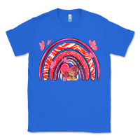 True Royal valentines day rainbow with heart Classic Tee - NancyCooperArtShop