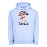 Pigment Grape Ice be the light Urban Hoodie - CowGirlArtShop