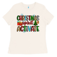 Bone christmas spirit activite Ladies Tee - Zillion Design Studio