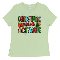 Christmas Spirit Activite Ladies Tee | Teevron