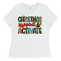 White christmas spirit activite Ladies Tee - Zillion Design Studio