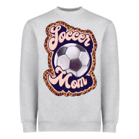 Heather Grey soccer mom Heavyweight Sweatshirt - JahusDesignShop