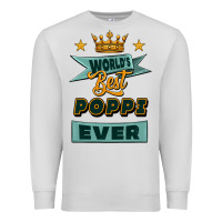 Dove Grey world's best poppi ever Premium Sweatshirt - Jasminsmagicworld