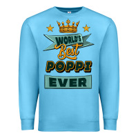 Ocean Blue world's best poppi ever Premium Sweatshirt - Jasminsmagicworld