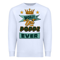 White world's best poppi ever Premium Sweatshirt - Jasminsmagicworld