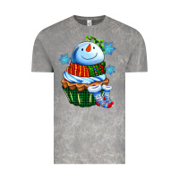 Cloud Rock snowman cupcake Vintage Tee - AdoDesignShop