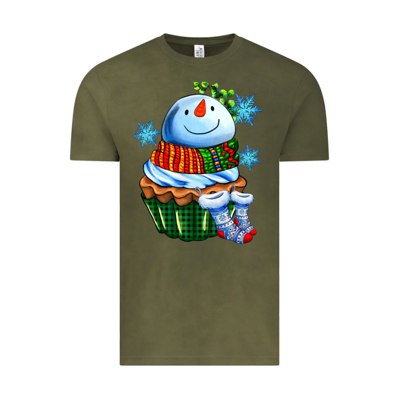Snowman Cupcake Vintage Tee by AdoDesignShop | Teevron