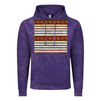 Cloud Purple christmas mistletoe and stripes seamless pattern Vintage Hoodie - BundleAndBundleShop