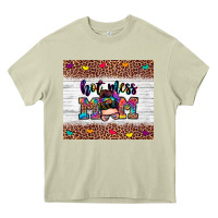Mossy hot mess mom Heavy Core Tee - Zillion Design Studio