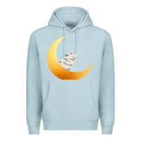 Blue Mist Howling Wolf Premium Hoodie - Bettercallsaul