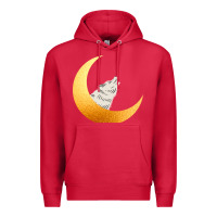 Cardinal Howling Wolf Premium Hoodie - Bettercallsaul