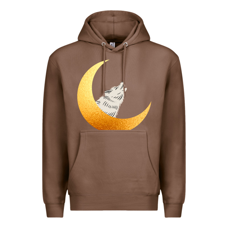 Howling Wolf Premium Hoodie by Bettercallsaul | Teevron