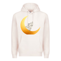Pale Pink Howling Wolf Premium Hoodie - Bettercallsaul