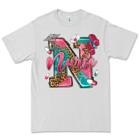 Dove Grey western nurse Premium Tee - texasbilliewilder