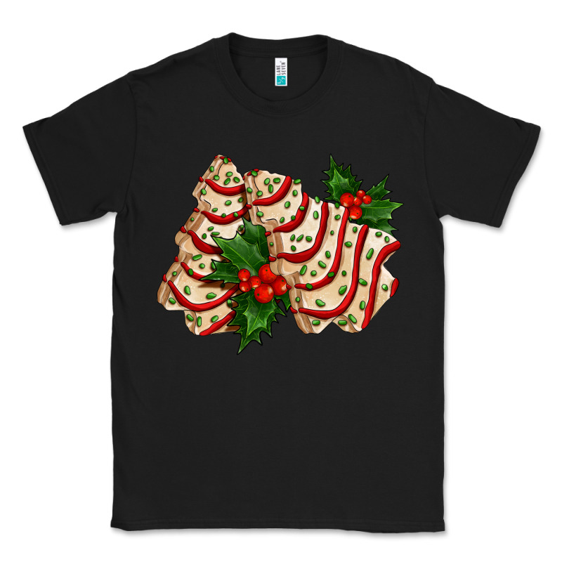 White Christmas Tree Cake Ado Classic Tee by AdoDesignShop | Teevron