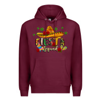 Burgundy fiesta squad Premium Hoodie - JahusDesignShop