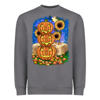 Storm pumpkin sunflower Heavyweight Sweatshirt - JahusDesignShop