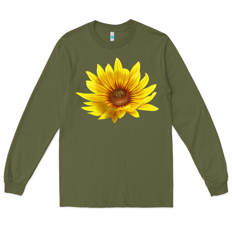 Maximillian Perennial Sunflower Long Sleeve Tee by LillyAllenDesigns | Teevron