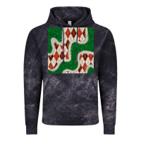 Cloud Black christmas diamond plaid and green glitter seamless pattern Vintage Hoodie - BundleAndBundleShop