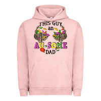 Pigment Salmon this guy an au some dad Urban Hoodie - CowGirlArtShop