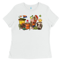 White arizona coffee cups Ladies Tee - texasbilliewilder