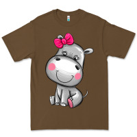Cacao cute hippopotamus Premium Tee - AdoDesignShop