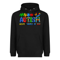 Black autism accept understand love Heavyweight Hoodie - Artiststas