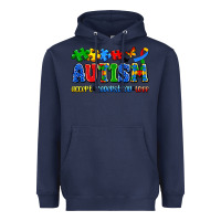 Navy autism accept understand love Heavyweight Hoodie - Artiststas