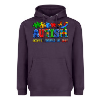 Plum autism accept understand love Heavyweight Hoodie - Artiststas