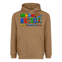 Toasted Coconut autism accept understand love Heavyweight Hoodie - Artiststas