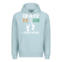 Blue Mist O' Baby Irish I Could Drink Premium Hoodie - Bettercallsaul