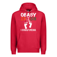 Cardinal O' Baby Irish I Could Drink Premium Hoodie - Bettercallsaul