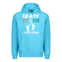 Ocean Blue O' Baby Irish I Could Drink Premium Hoodie - Bettercallsaul