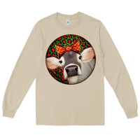Mushroom Christmas Cow, Long Sleeve Tee - Jasminsmagicworld