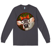 Smoke Christmas Cow, Long Sleeve Tee - Jasminsmagicworld