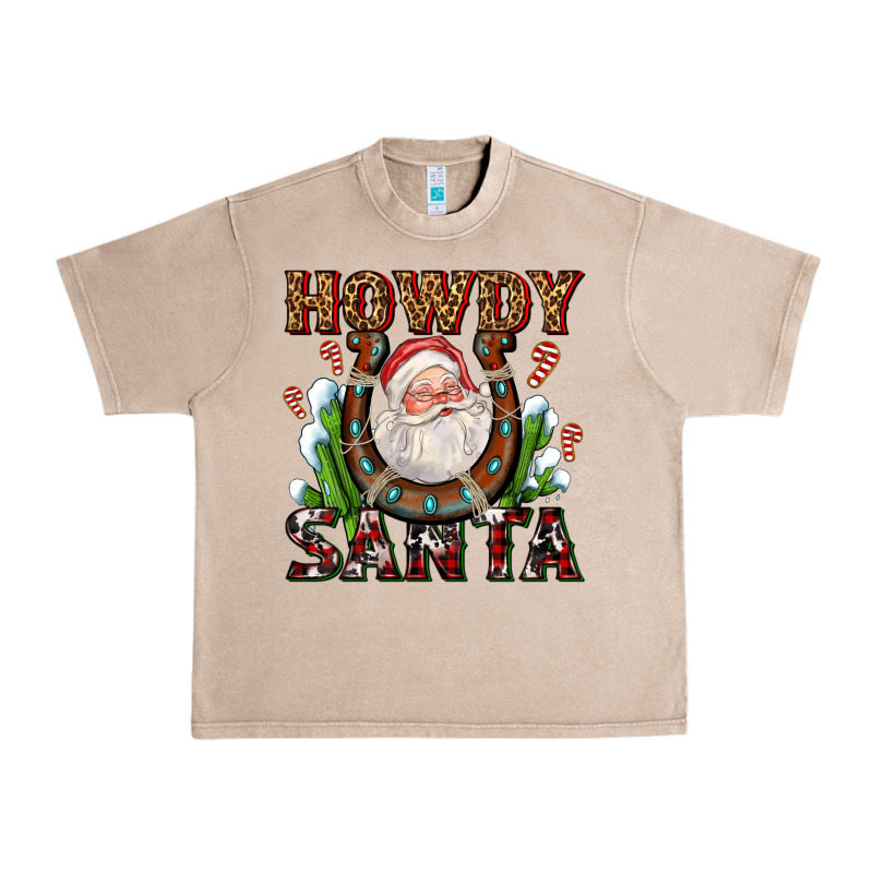 Howdy Santa Urban Heavy Tee by AdoDesignShop | Teevron