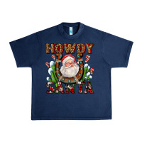 Navy howdy santa Urban Heavy Tee - AdoDesignShop