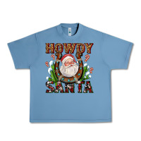 Pebble Blue howdy santa Urban Heavy Tee - AdoDesignShop