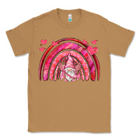 Toasted Coconut valentines day rainbow with cupid gnome Classic Tee - NancyCooperArtShop