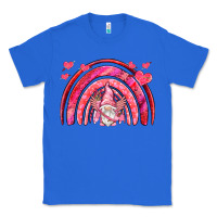 True Royal valentines day rainbow with cupid gnome Classic Tee - NancyCooperArtShop