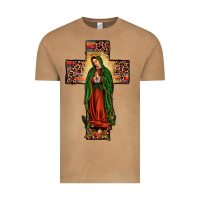 Vintage Camel our lady of Guadalupe cross Vintage Tee - JahusDesignShop