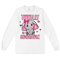White totally adorable Long Sleeve Tee - JahusDesignShop