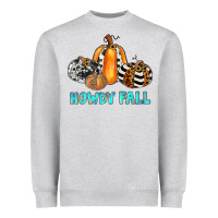 Heather Grey howdy fall Heavyweight Sweatshirt - JahusDesignShop